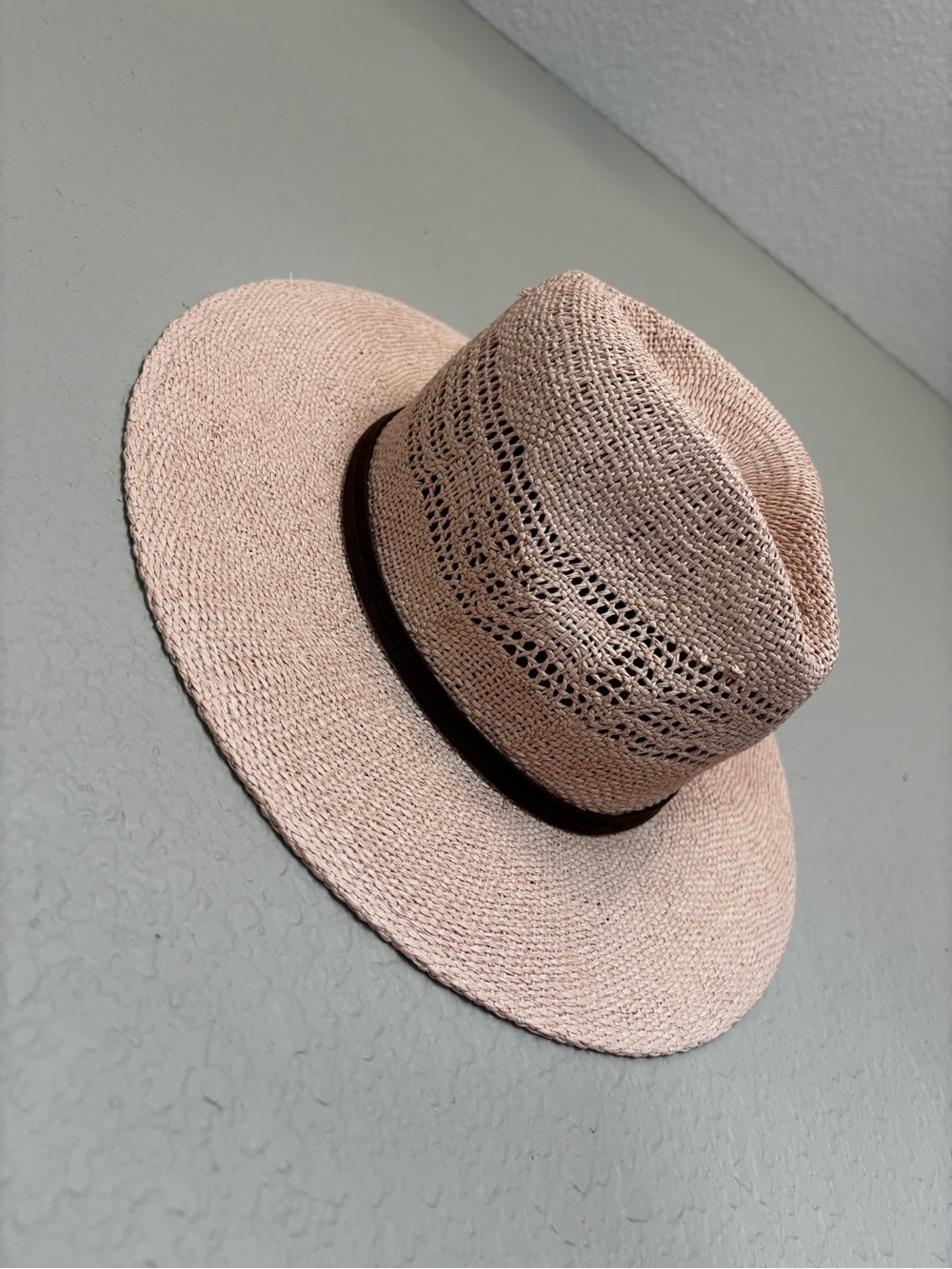 Treasure & Bond Pink Raffia Hat - Picture 8 of 13